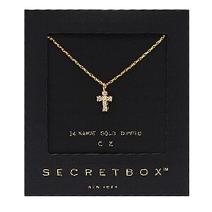 CZ Cross Necklace